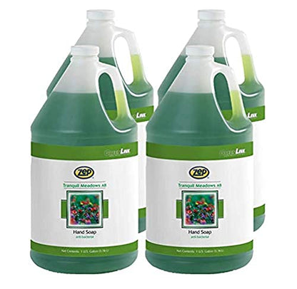 Zep Tranquil Meadows Foaming Antibacterial Hand Soap Refill 1 Gallon Case of 4 - Use in Dispensers (338724)