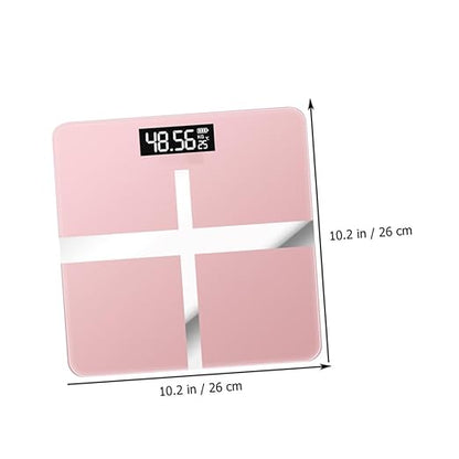 USB Rechargeable Professional Body Weight Scale Toughened Glass Precise Home Smart Weighing Scale for Accurate Daily Weight Management