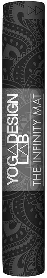 YOGA DESIGN LAB | The Infinity Mat | Luxurious Non-Slip Design Provides Unparalleled Grip to Support and Align You Beautifully | Eco-Friendly | w/Carrying Strap!