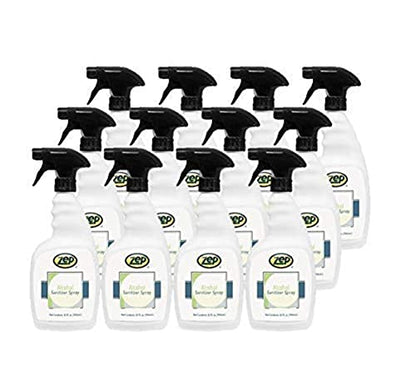 Zep Alcohol Hand Sanitizer Spray - 32 oz (Case of 12) 90001-70% Ethanol-Based, Non-Foaming for Dispensers, Manufactured in the USA