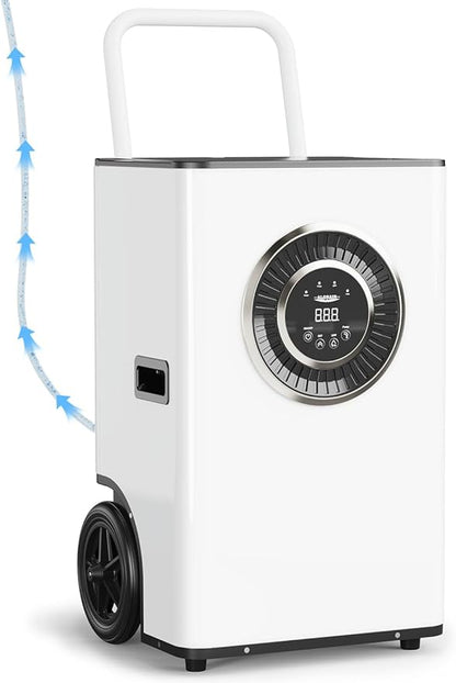ALORAIR 170PPD Commercial Dehumidifier with Pump & Drain Hose, SLGR Tech Industrial Dehumidifiers, for Water Damage Restore, Basements, Large Space, 5 Years Limited Warranty, Sentinel Elite 80X