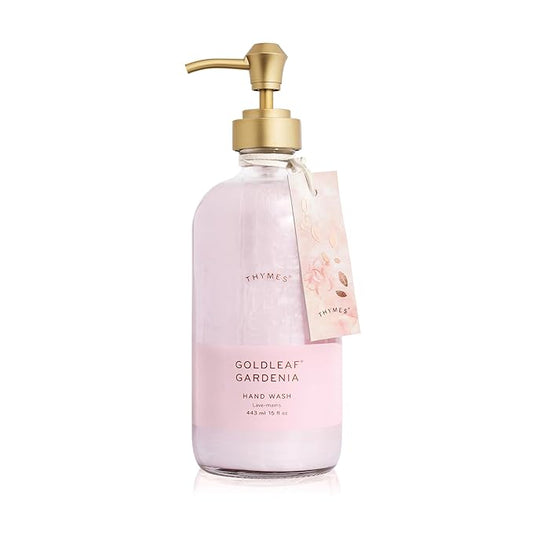Thymes Large Hand Wash - Goldleaf Gardenia - 15 Fl Oz