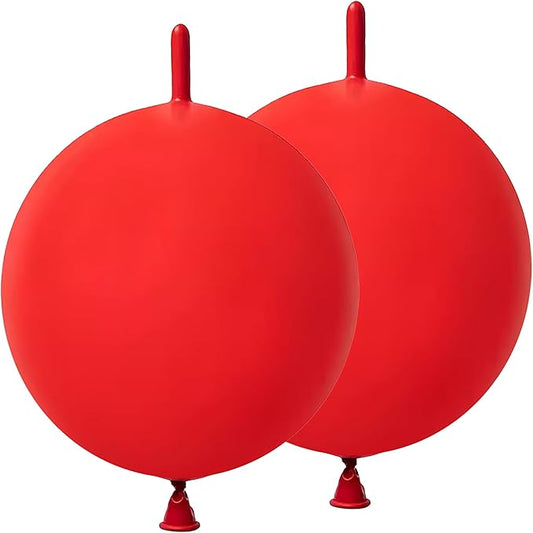 Red Link Balloons 10 Inch 120 Pcs Latex Linking Balloons for Birthday Wedding Party Festival Decorations