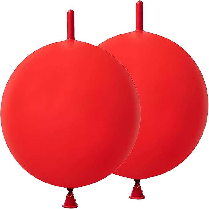Red Link Balloons 6 Inch 120 Pcs Latex Quick Linking Balloon for Birthday Wedding Party Festival Decorations
