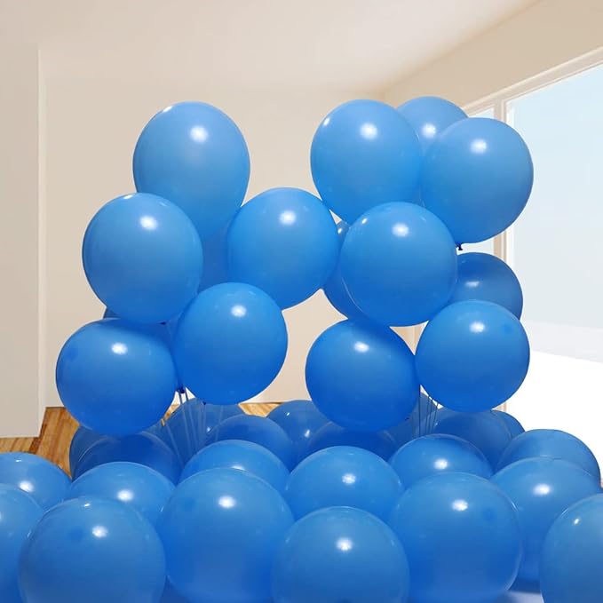 300 Pack Light Blue Balloons 12 inch Blue Latex Party Balloon Bulk for Various Party Events Decorations