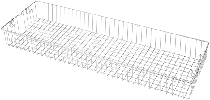 Garment Rack with Basket & Wheels, Rolling Clothes Rack for Hanging, Organizing, and Transporting Clothes at Home or Laundry Room