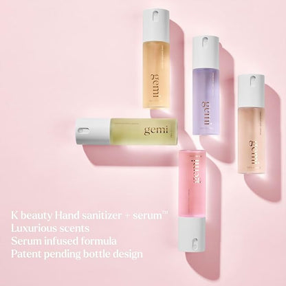 Hand Sanitizer + Serum™ | Elysium | Hydrating K-Beauty Formula with Centella, Vitamin B5 & Green Tea | Kills 99.9% of Germs | Fresh Scent with Lavender, Geranium & White Musk | 650 Sprays