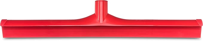 SPARTA 3656705 Plastic Floor Squeegee, Shower Squeegee, Heavy Duty Squeegee With Rubber Blade For Windows, Glass, Shower Doors, Floors, Windshields, 20 Inches, Red, (Pack of 6)