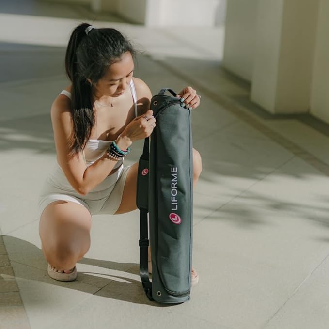Liforme Zodiac New Year Collection - Free Yoga Bag Included - Patented Alignment System, Warrior-like Grip, Non-Slip, Eco-friendly, Sweat-resistant, Long, Wide and Thick for Comfort