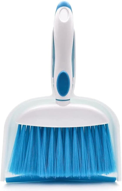 Small Broom and Dustpan Set, Small Dustpan and Brush Set, Mini Dust pan and Brush, Hand Broom and dust pan, Mini dustpans are Ideal for Cleaning Little Areas Like Desks, Chairs, Kitchens, pet Rooms.