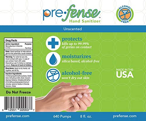 8 oz Foam Hand Sanitizer – Unscented (3-Count Pack)