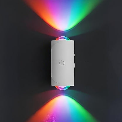 Motion Sensor Night Light,Motion Sensor Light Indoor,USB Type-C Charging,Magnetic Mount,Colorful neon Colors Change,Wall lamp,Battery Operated Wall Sconce for Bedroom,Bathroom