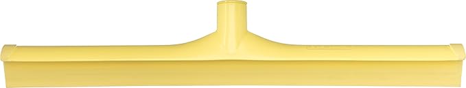 SPARTA 3656704 Plastic Foam Squeegee, Shower Squeegee, Heavy Duty Squeegee With Rubber Blade For Windows, Glass, Shower Doors, Floors, Windshields, 20 Inches, Yellow