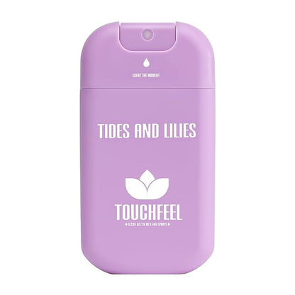 Power Mist Hand Sanitizer Spray, Scented Hydrating Hand Sanitizers Travel Size Refillable, Pocket Portable 1-Pack (Tides and Lilies) 0.93Fl Oz 460-Sprays Each