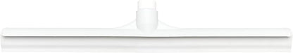 SPARTA 3656702 Plastic Floor Squeegee, Shower Squeegee, Heavy Duty Squeegee With Rubber Blade For Windows, Glass, Shower Doors, Floors, Windshields, 20 Inches, White, (Pack of 6)