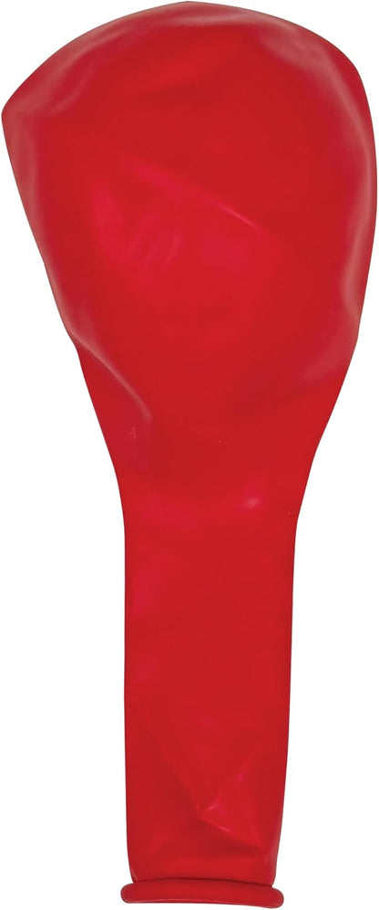 Red Balloons 50 Pack, 12 Inch Red Latex Balloons For Birthdays, Valentine's Day, Weddings, Baby Showers, Holidays