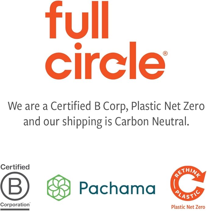 Full Circle Be Good-Bamboo Handle Dish Brush–Sustainable Kitchen Cleaning with Tough Bristles-Natural Dish Scrubber,Nonstick & Cast Iron Cleaner-Long Handle Brush for Dishes,Pots, and Pans,White
