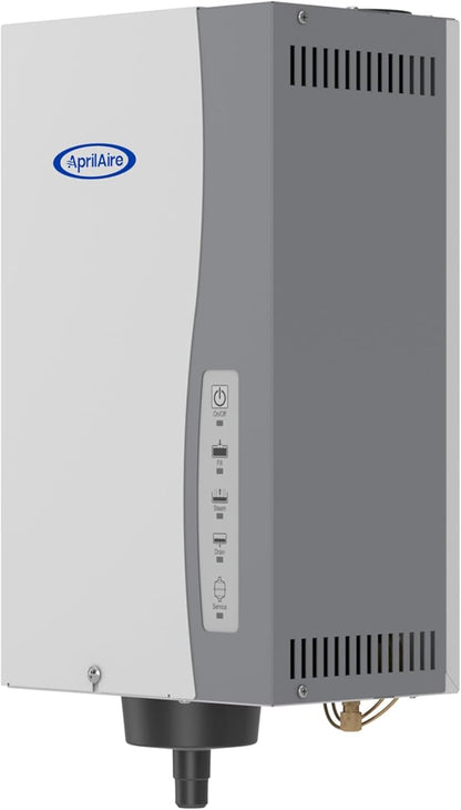 AprilAire 800 Whole-House Steam Humidifier, Automatic Steam Humidifier, Large Capacity Whole-House Humidifier for Homes up to 10,300 Sq. Ft., White