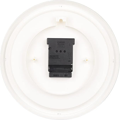 OSTAR Atomic Wall Clock, 11 Inch Round Battery Operated Clock