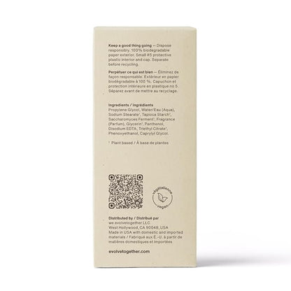 evolvetogether Aluminum Free Natural Deodorant Duo for Women & Men | Vetiver & Cedarwood | Neutralizes Odors, Soothes Skin | Vegan, Cruelty-Free, Baking Soda Free | Made in USA (Monaco, 1.69 Oz)
