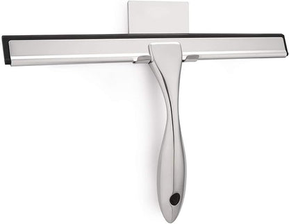 Hiware All-Purpose Shower Squeegee for Shower Doors, Bathroom, Window and Car Glass - Stainless Steel, 14 Inches