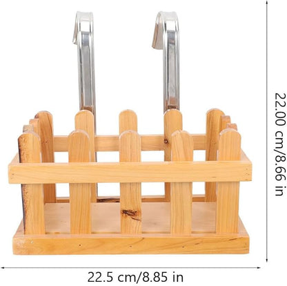 NUOBESTY Wooden Soap Hanging Basket Bathroom Storage Basket Shower Caddy over Tub Hanging Organizer for Bath Accessories