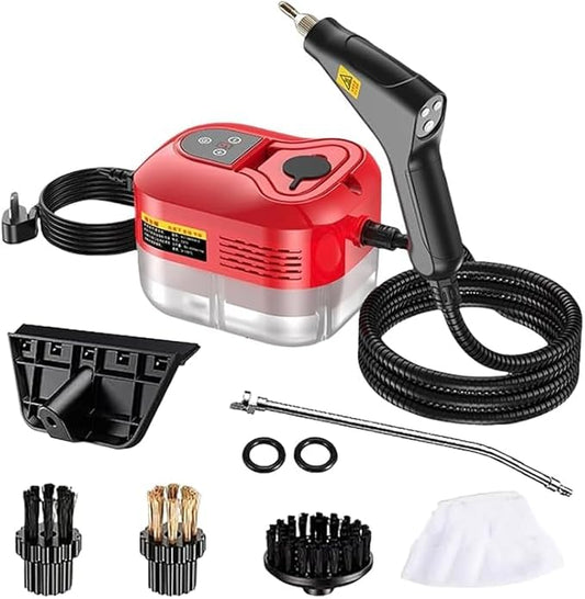 Steam Cleaner for Home, 2500W High-Power Multi-Surface Steamer with 6-Level Adjustment, 10s Fast Heat-Up, 36oz Large Tank for Grout, Upholstery, Car, Kitchen, Bathroom & Floor Cleaning