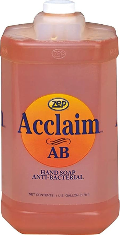 Zep Acclaim Liquid Antibacterial Hand Soap 1 Gallon 314924 (Pack of 4)