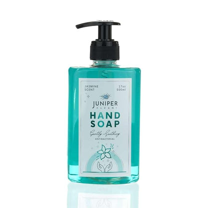 Antibacterial Hand Soap with Pump, Jasmine Scent, Liquid Hand Soap 17 Fl Oz (Pack of 1)