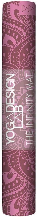 YOGA DESIGN LAB | The Infinity Mat | Luxurious Non-Slip Design Provides Unparalleled Grip to Support and Align You Beautifully | Eco-Friendly | w/Carrying Strap!