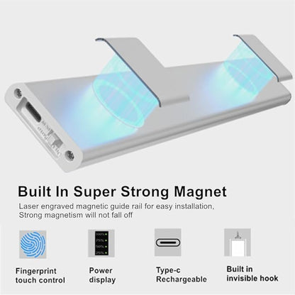 Under Cabinet Lights,6 Pack LED Motion Sensor Light Indoor,3 Color Rechargeable Closet Lights Battery Operated, Magnetic Dimmable Cordless Under Counter lightsing for Kitchen, Stairs