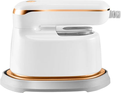 Mini Steam Iron, 2-IN-1 Handheld Size Steamer,1100W & 15s Fast Heat Up, Portable Steamer Iron for Home & Gift, Travel