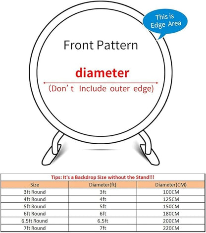 Leowefowa Happy New Year Round Backdrop Cover Red 2026 New Year Circle Background Red and Gold Sequins Glitter Dot New Years Eve Celebration Festival Party Banner Decor Photo Studio Props 7.5x7.5ft