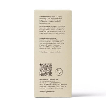 evolvetogether Aluminum Free Natural Deodorant for Women & Men | Geranium & Jasmine | Neutralizes Odors, Soothes Skin | Vegan, Cruelty-Free, Baking Soda Free | Made in USA (Taormina, 1.69 Oz)