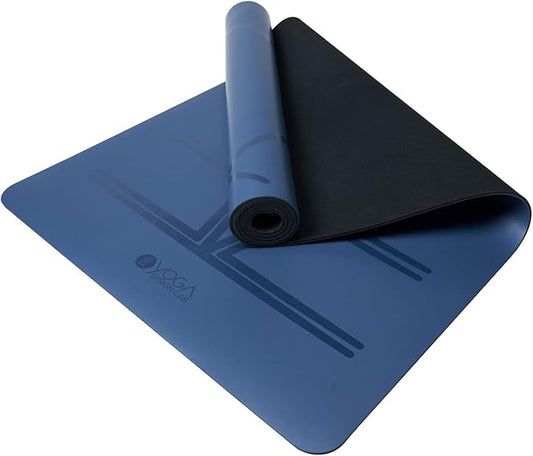 YOGA DESIGN LAB | The Infinity Mat | Luxurious Non-Slip Design Provides Unparalleled Grip to Support and Align You Beautifully | Eco-Friendly | w/Carrying Strap!