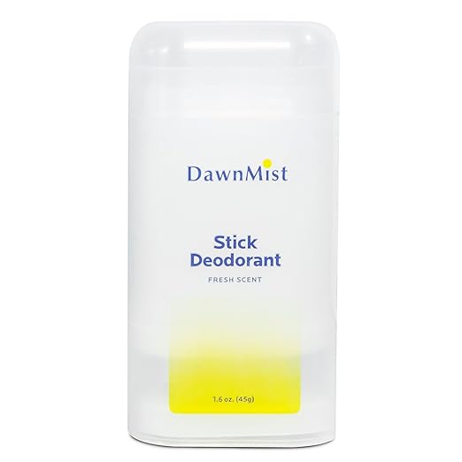 Dukal Dawn Mist Stick Deodorant, Fresh Scent 1.6 oz. Clear (Box of 144)