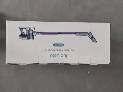Lubluelu Cordless Vacuum Cleaner, Stick Vacuum Cordless Rechargeable with Lightweight 235W Brushless Motor, Self-Standing and Handheld Design for Carpet, Hard Floor and Pet Hair (Purple)
