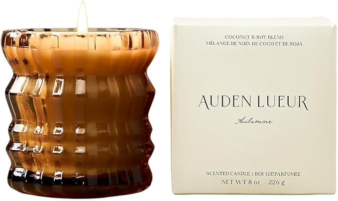 AUTUMNE | Non-Toxic Candle in Textured Glass Vessel