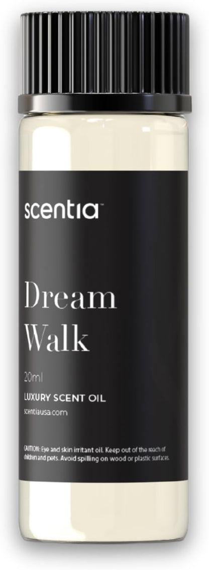 Scentia Hotel Diffuser Oil Inspired by The Hotel Scent - 20 ml 0.67 fl oz - Essential Oil Blend White Tea, Cedarwood Notes for Aromatherapy Diffusers and Humidifiers - Dream Walk, Thanksgiving Gift