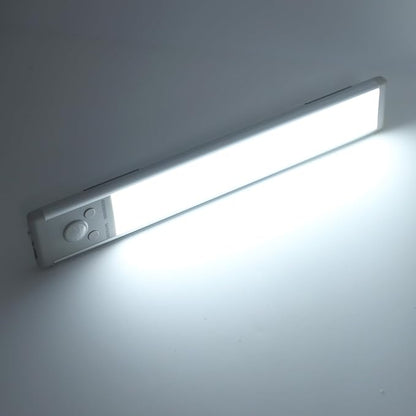 FTVOGUE 9.4in LED Motion Sensor Light Indoor Rechargeable Under Cabinet Lighting with 3 Color Temperatures 120 Wide Angle Sensor for Kitchen Closet Garage