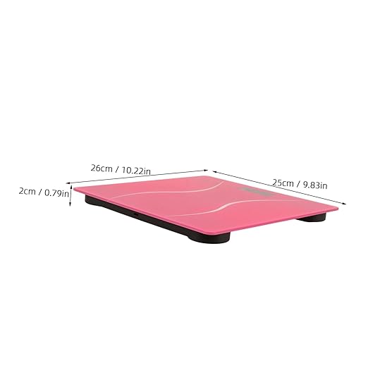 Rechargeable Digital Body Weight Scale for Women Accurate Portable Weighing Machine Lightweight Wear-Resistant Design for Daily Use and Home Display