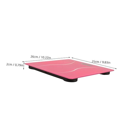 Rechargeable Digital Body Weight Scale for Women Accurate Portable Weighing Machine Lightweight Wear-Resistant Design for Daily Use and Home Display