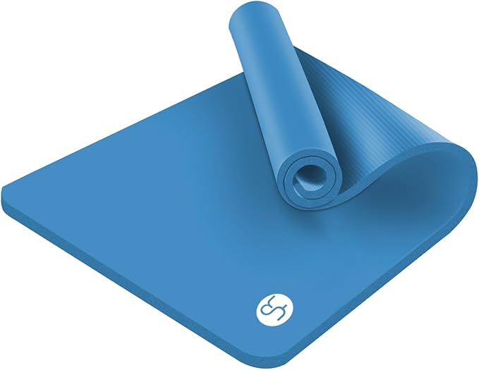 Yoga Mat Thick Wide Yoga Mats for Women Men Large Exercise Mat 78"x35" 1/2 Inch Workout Mat for Home Gym, with Carrying Yoga Bag