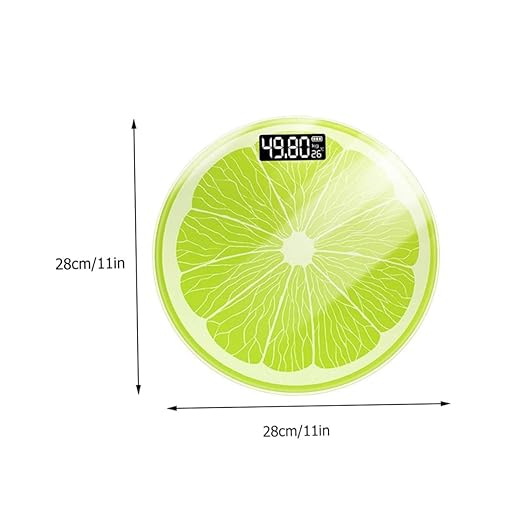 Mikinona Digital Body Weight Scale Capacity Tempered Glass Fitness Management Tool Compact Home Bathroom Scale for Accurate Health Monitoring