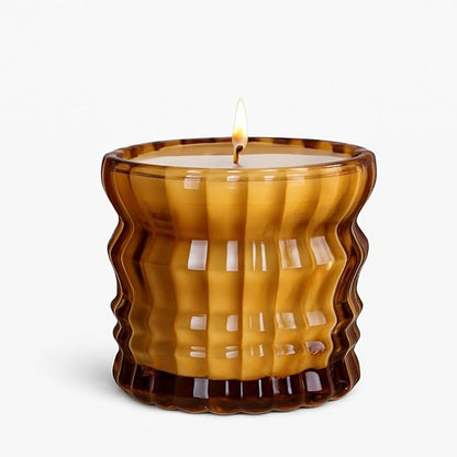LORELY | Non-Toxic Candle in Textured Glass Vessel – Auden Lueur