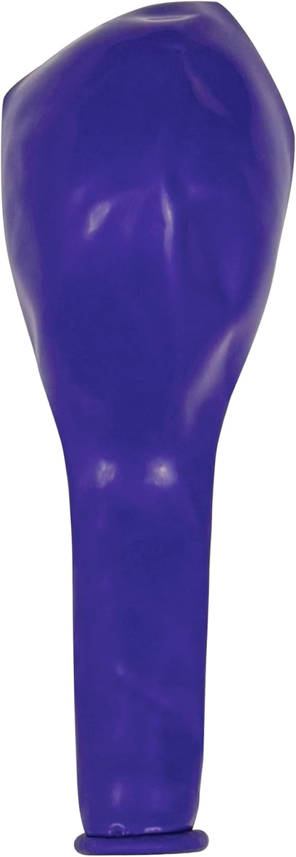 Dark Purple Balloons 100 Pack, 12 Inch Dark Purple Latex Balloons For Birthdays, Weddings, Baby Showers, Holidays