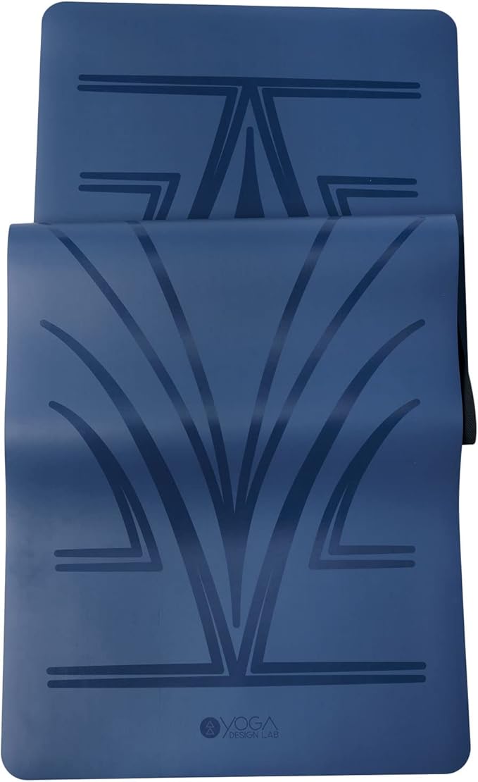YOGA DESIGN LAB | The Infinity Mat | Luxurious Non-Slip Design Provides Unparalleled Grip to Support and Align You Beautifully | Eco-Friendly | w/Carrying Strap!