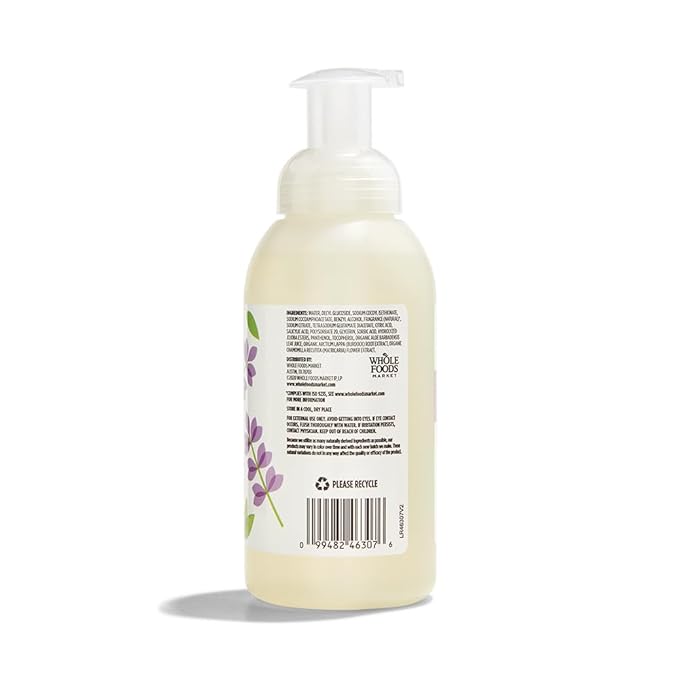365 by Whole Foods Market, Soap Hand Foaming Lavender, 12 Fl Oz (Pack of 3)