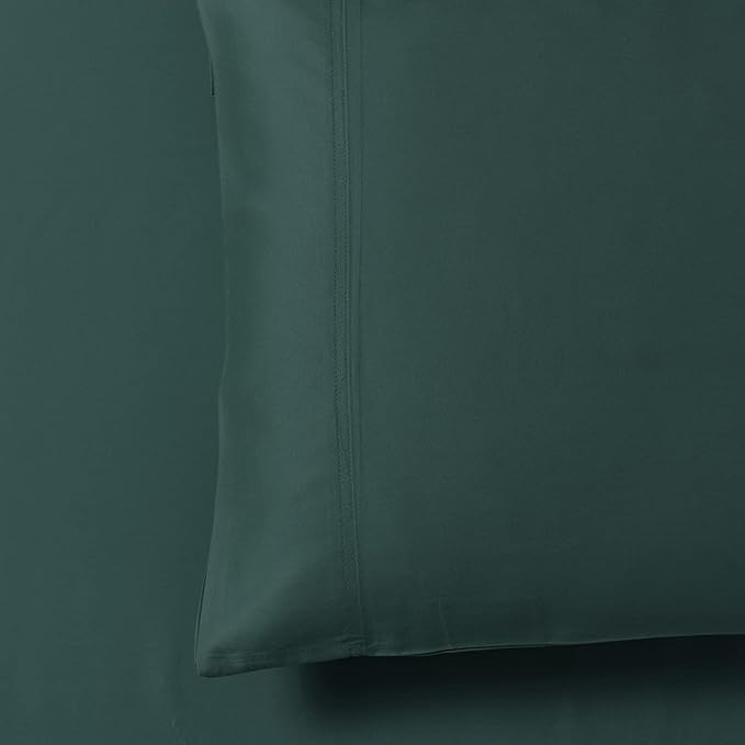 Royal Hotel Bedding ABRIPEDIC Sheets, Viscose from Bamboo, Sheet Set 600 Thread Count, Silky Soft Sheets, Viscose from Bamboo, Sheet Set, California-King, Teal