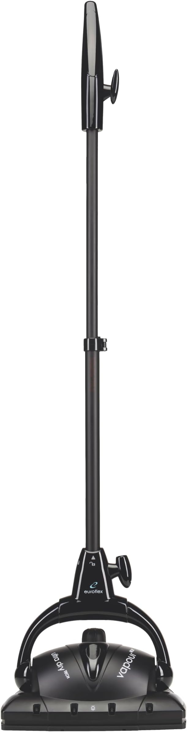 Euroflex Vapour 9-Piece Steam Mop; Ultra Dry Steam Technology; Commercial-Grade 295°F & 50 PSI; Designed & Engineered in Italy; Safe for Steam Cleaning Hardwood & Luxury Vinyl Plank; 5 Year Warranty